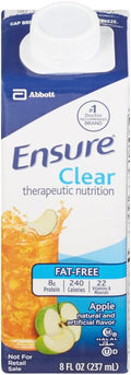 Ensure Clear Apple 8 Oz Recloseable Carton - Ready to Use Case