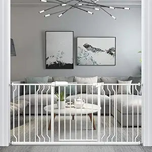 WAOWAO Extra Wide Baby Gate for Safety in Doorways and Stairs