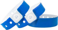 Blue Plastic Wristbands 500 Pack - Waterproof Event ID Bands