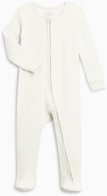Organic Cotton Newborn Zip-Up Footed Sleeper - Soft 0-24M