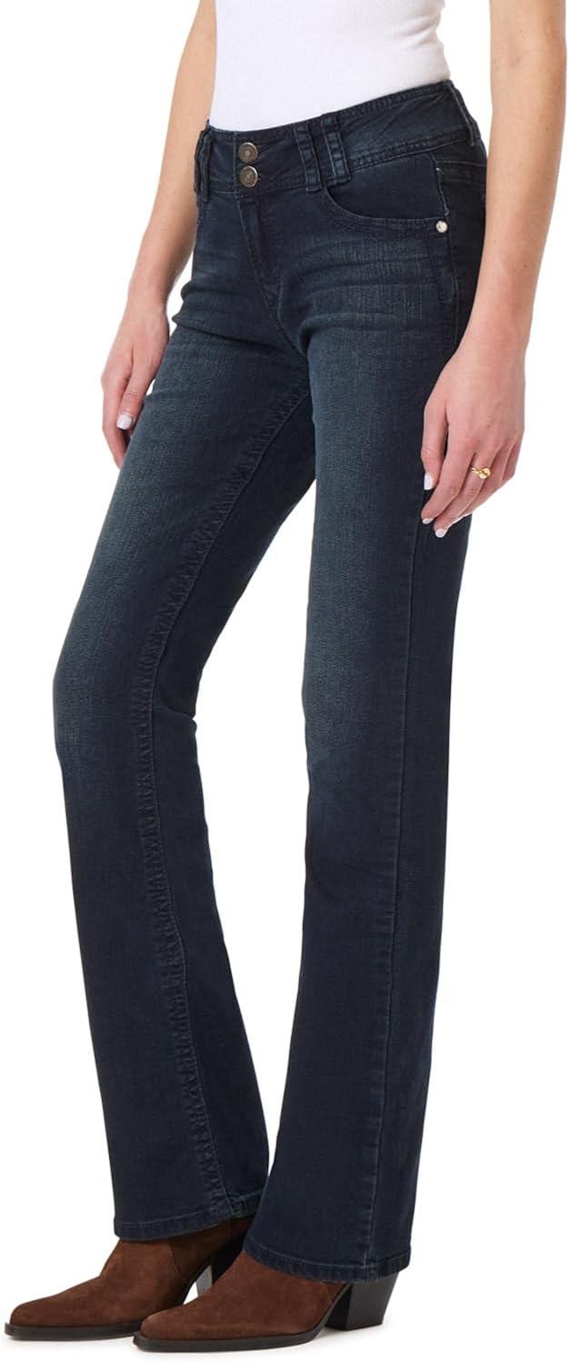 Luscious Curvy Bootcut Jeans for Women in Insta Stretch Denim