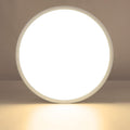 LightingWill 15.7 in LED Flush Mount Ceiling Light - Slim 32W Warm