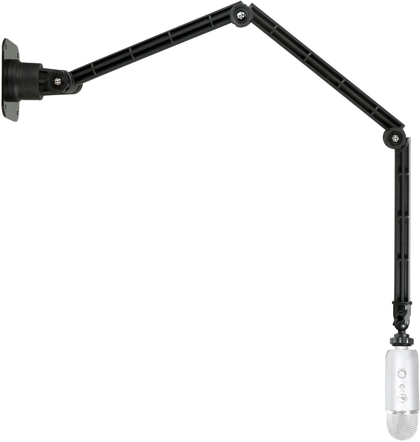 Microphone Wall Mount for Blue Yeti X Nano and Shure HyperX