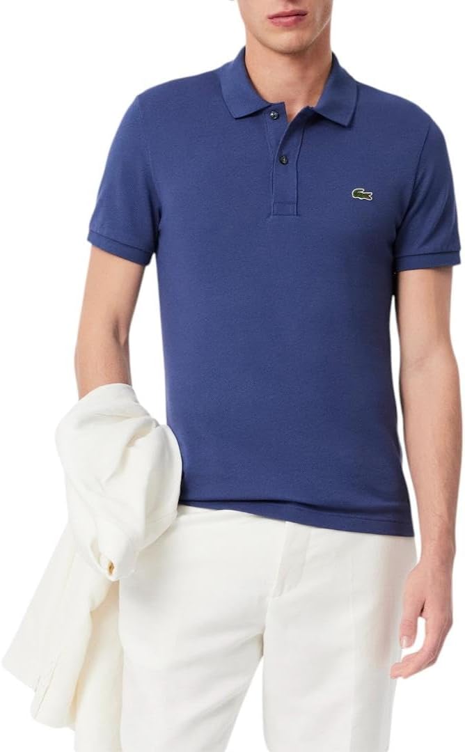 Lacoste Men's Slim Fit L12.12 Short Sleeve Pique Polo Shirt Review