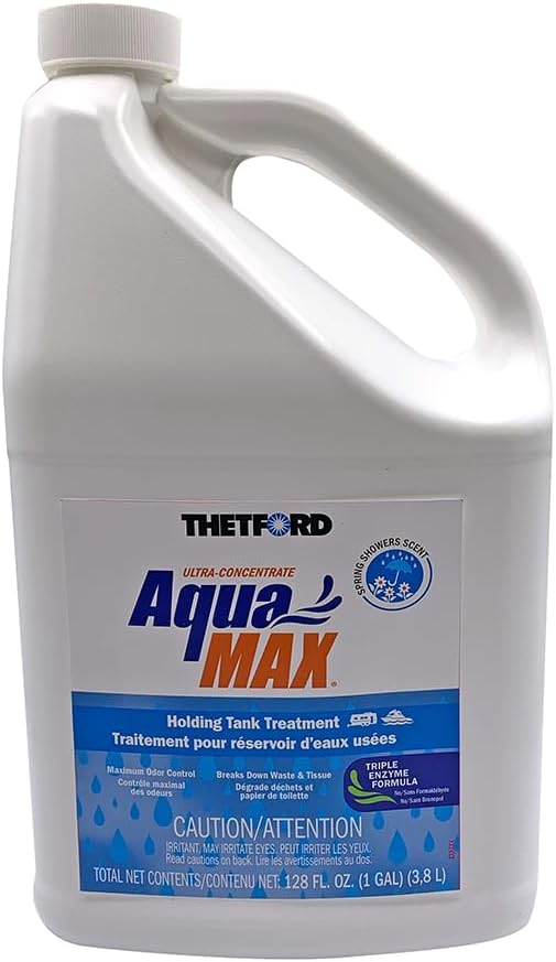 Thetford Aquamax Spring Showers 1 Gallon for Ultimate Clean
