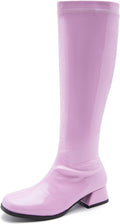 GOGO Boots for Women Knee High Boots - Low Chunky Heel Comfort Women's
