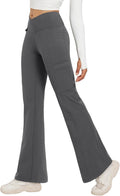 Women's Fleece Lined Flare Pants - Warm Water Resistant Leggings