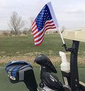 Caddie Buddy Golf Cart Flag Holder - Universal Clamp Mount