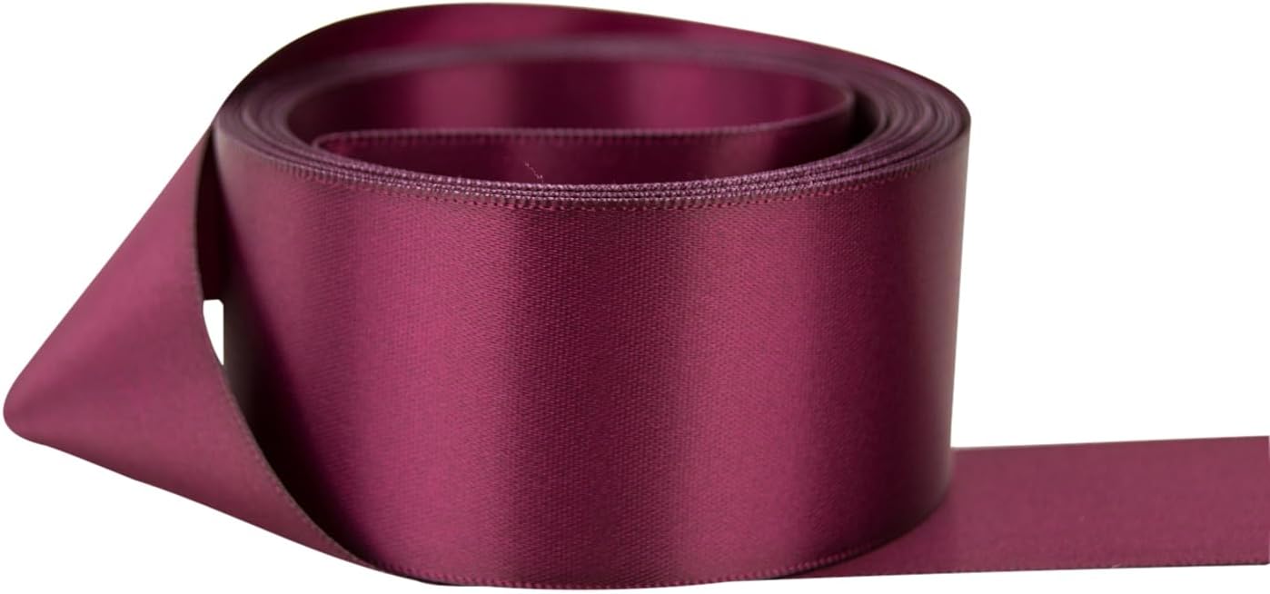 Double Faced Satin Ribbon for Gift Wrapping and Crafts