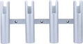Aluminium 4-Rod Wall-Mounted Fishing Rod Holder - Marine Grade