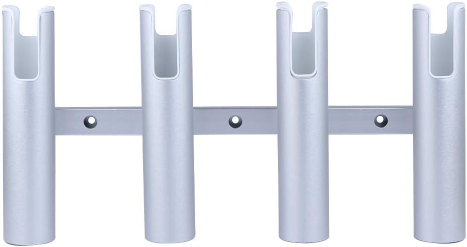 Aluminium Wall-Mounted Fishing Rod Holder for Boats & Garages