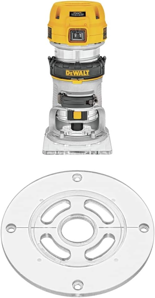 DEWALT DWP611 Compact Router with LED and Variable Speed Control
