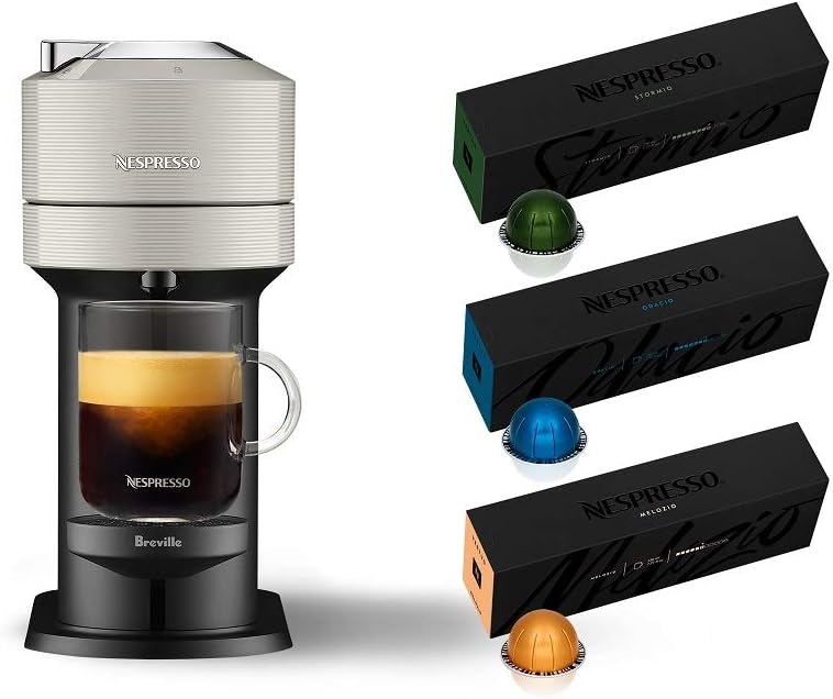 Breville Nespresso Vertuo Next: 30 Capsules Included!