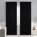 Blackout Curtains 84 in Length 2 Panels Set - Room Darkening Thermal
