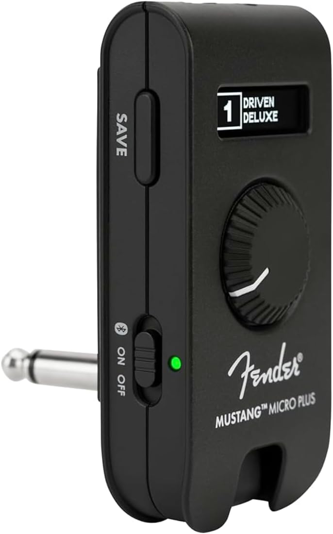 Fender Mustang Micro Plus: Amplify Anywhere with 50 Models, Bluetooth Streaming