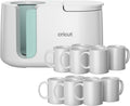 Cricut Mug Press + 12 Blank Mugs (12oz Each) - Easy Home Mug