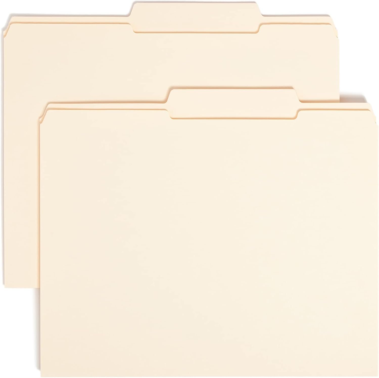 Smead File Folder Reinforced 2/5-Cut for Durability and Strength