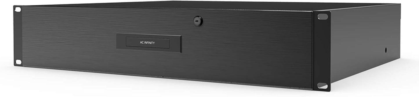 AC Infinity Rack Mount Drawer 2U for Secure Storage Solutions