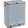 16 Gal Dual Trash Can with Odor Control for Home Office Use