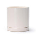 Ceramic Planter Pot 8.2 in Oatmeal - Modern Indoor Planter