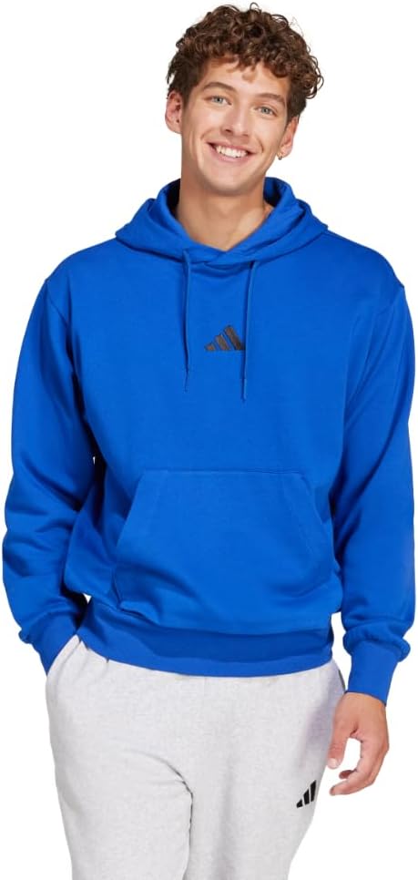 adidas Men's Essentials Cozy Fleece Hoodie for Ultimate Comfort