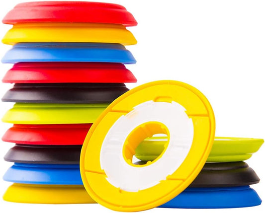 10 Pcs Silicone Fishing Line Holders, Tangle-free Organization