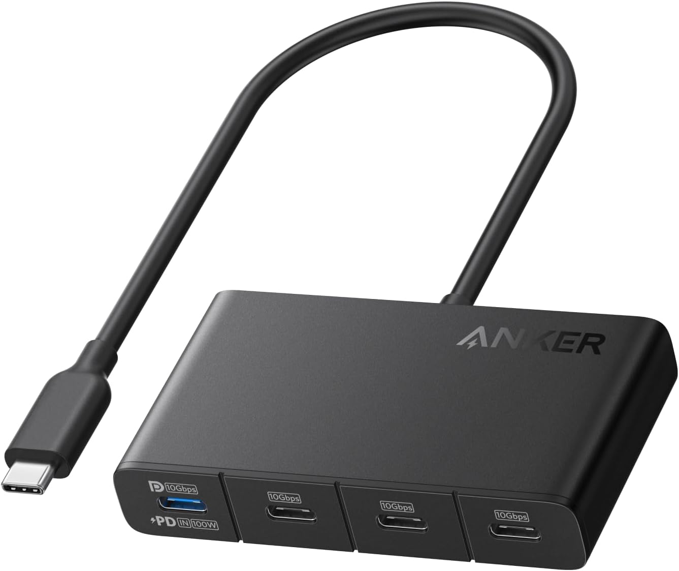 Anker USB-C Hub: 4-Port Adapter for Fast Data Transfer