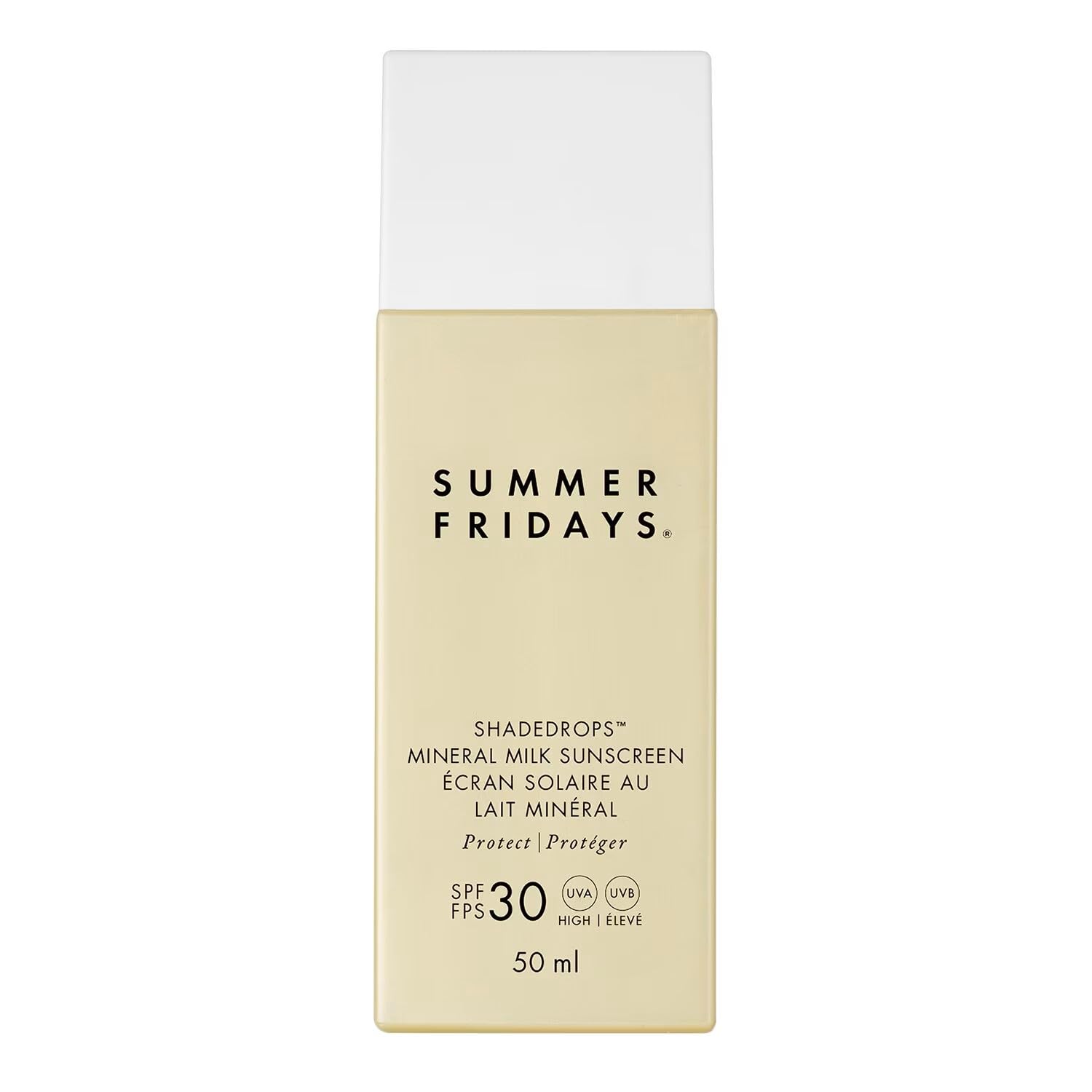 Summer Fridays ShadeDrops SPF 30 Mineral Milk Face Sunscreen