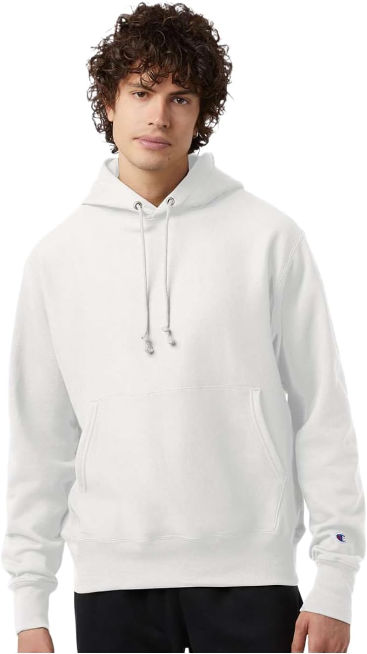 Champion Men's Reverse Weave Hoodie | Heavyweight 12oz Fleece | Shrink-Resistant
