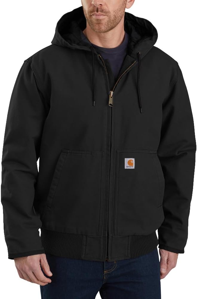 Carhartt Men's Washed Duck Active Jac for Ultimate Comfort
