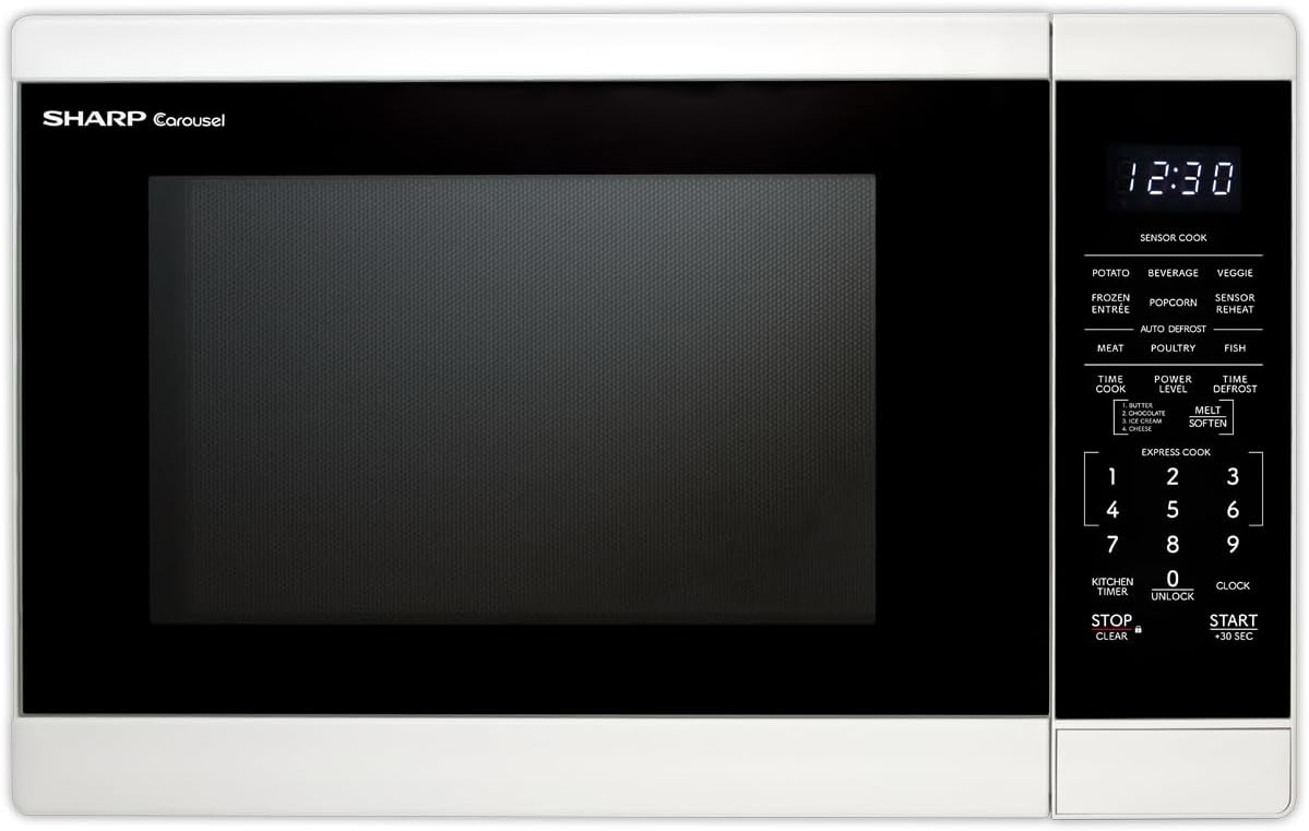SHARP Countertop Microwave Oven with 1.4 Cu. Ft. Capacity