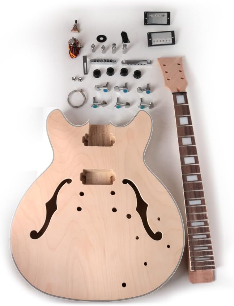 Build Your Own 335 Hollow Body Guitar Kit - All Parts Included!