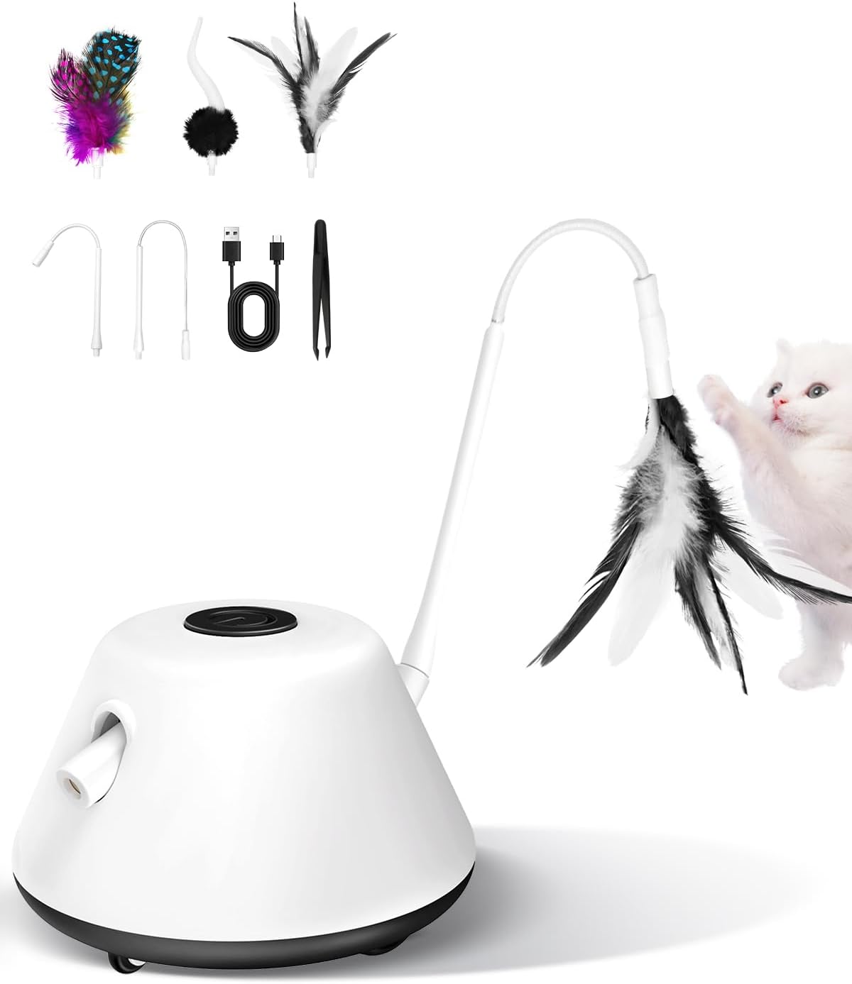 3-in-1 Cat Laser Toy for Interactive Play and Exercise Fun