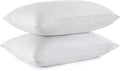 puredown Goose Feather Down Pillows Standard Size - Soft Support