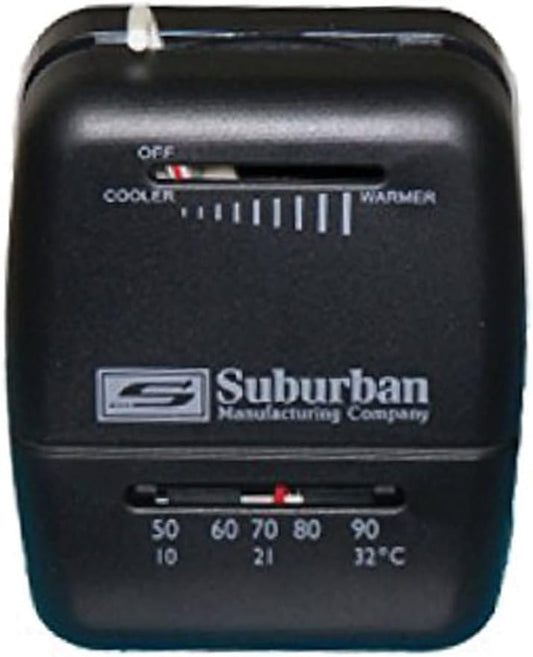Chevrolet 161210 Wall Thermostat - Black | Energy-Efficient Control