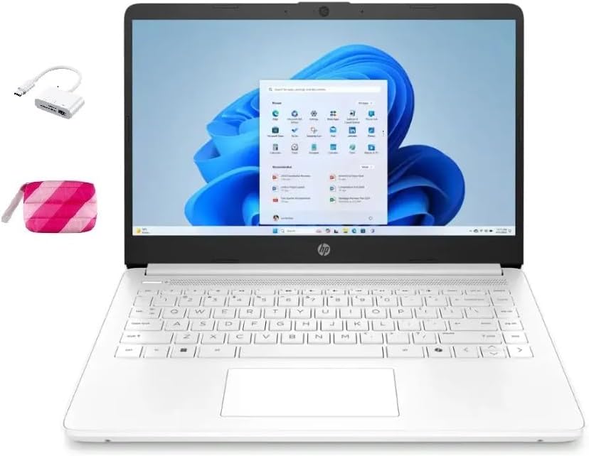 HP 14 Laptop with Intel Celeron N4500 and Micro-Edge Display