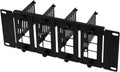10 in 2U Rack Mount for Raspberry Pi 5/4B/3B+/3B - Removable Front