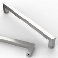 Asidrama 8 in Brushed Satin Nickel Cabinet Handles - Durable 10 Pack