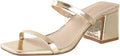 Square Toe Heeled Sandals for Women - Stylish Low Block Heels