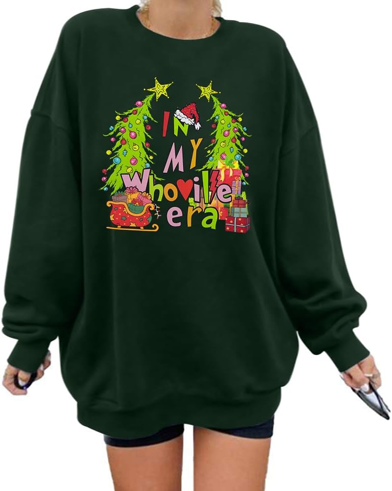 Cozy White Christmas Sweatshirt by KIDDAD