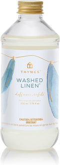Thymes Reed Diffuser Oil Washed Linen Refill - Fresh, Clean Scent
