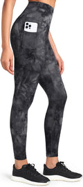 Women's Workout Pro 7/8 Leggings with Side Pockets - High Waist