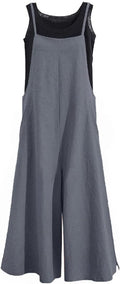 YESNO Women's Casual Wide Leg Jumpsuits for Daily Comfort