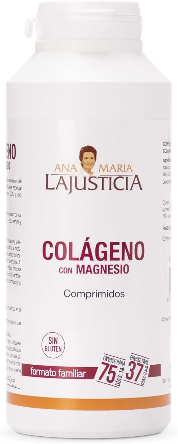 Collagen with Magnesium for Skin and Bone Health - 450 Tabs