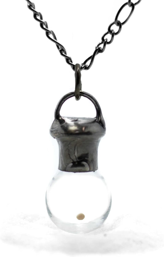 Handmade Mustard Seed Necklace by Bayou Glass Arts