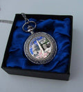1964 JFK Half Dollar Pocket Watch Tribute to Washington DC