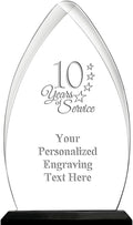 6.75 in Gateway Skyline Acrylic Trophy Award - Personalized Engraved