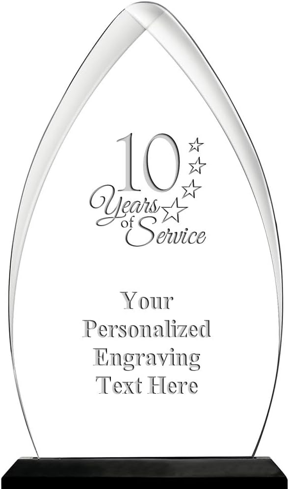 Customizable Gateway Skyline Acrylic Trophy Award for Recognition