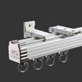 ZSHINE Heavy-Duty Curtain Rails: Easy Mounting, Room Divider