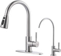 WOWOW Kitchen Faucet and Water Filter Faucet Combo for Home